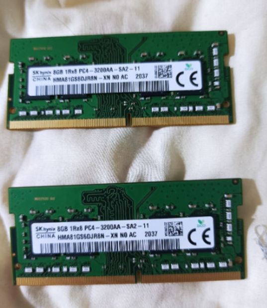ddr4 3200 16g双通道笔记本内存
